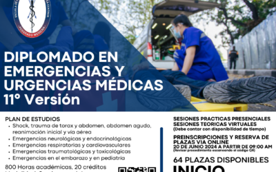 DIPLOMADO EN EMERGENCIAS Y URGENCIAS MÉDICAS 11° Versión