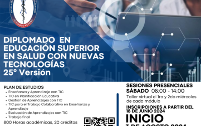 DIPLOMADO  EN  EDUCACIÓN SUPERIOR  EN SALUD CON NUEVAS TECNOLOGÍAS  25° Versión