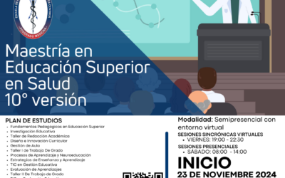 Maestría en  Educación Superior  en Salud 10° versión