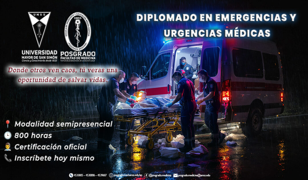 DIPLOMADO EN EMERGENCIAS Y URGENCIAS MÉDICAS 13°