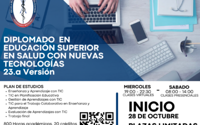 DIPLOMADO  EN  EDUCACIÓN SUPERIOR  EN SALUD CON NUEVAS TECNOLOGÍAS  23.a Versión