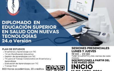 DIPLOMADO  EN  EDUCACIÓN SUPERIOR  EN SALUD CON NUEVAS TECNOLOGÍAS  24.a Versión