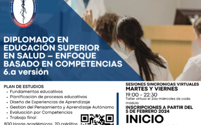 DIPLOMADO EN EDUCACIÓN SUPERIOR EN SALUD – ENFOQUE BASADO EN COMPETENCIAS 7° versión