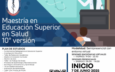 Maestría en  Educación Superior  en Salud 10° versión