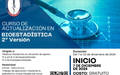 CURSO DE ACTUALIZACIÓN EN BIOESTADÍSTICA 2ª VERSIÓN
