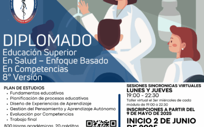 DIPLOMADO EN EDUCACIÓN SUPERIOR EN SALUD – ENFOQUE BASADO EN COMPETENCIAS 8° versión