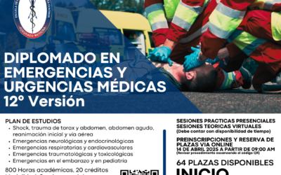 DIPLOMADO EN EMERGENCIAS Y URGENCIAS MÉDICAS 12°