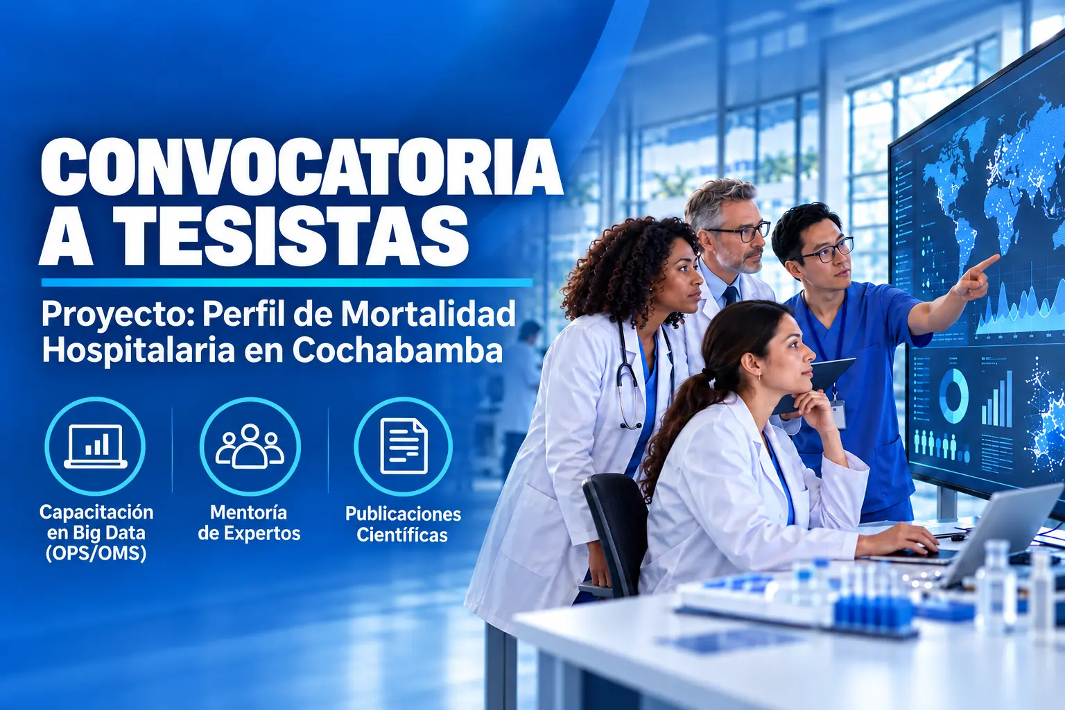 Súmate a la élite de la investigación médica y transforma datos en impacto real para la salud pública.